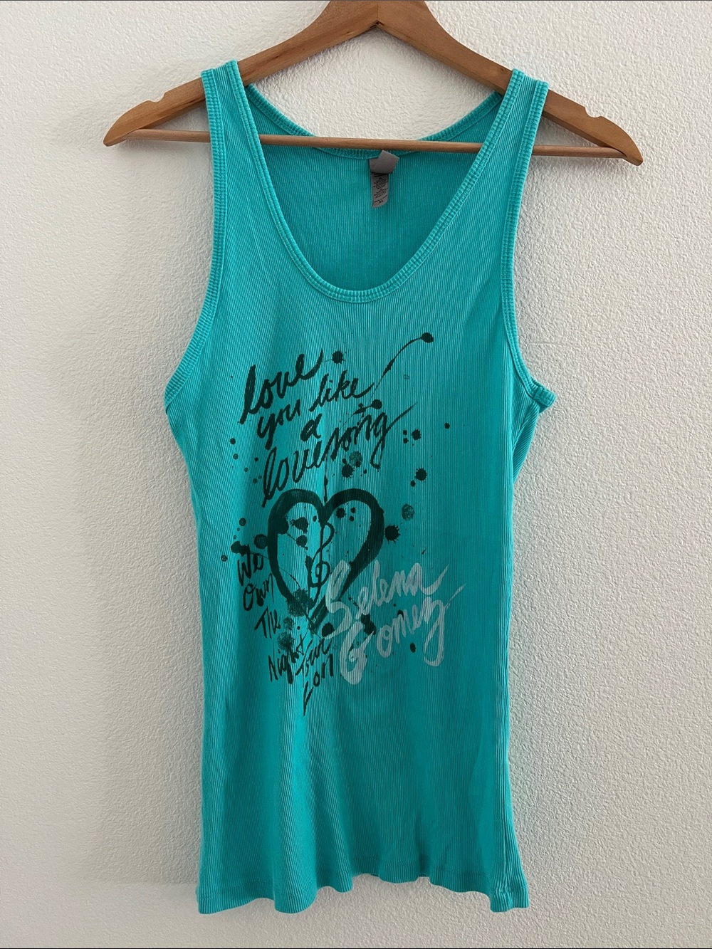 Selena Gomez We Own The Night Tour Tank Top Shirt